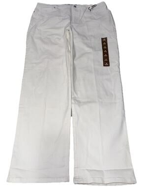 Gloria Vanderbilt Amanda Jeans 18 Short NWT White Ultra Stretch